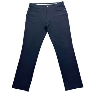 Footjoy FJ Men's Athletic Fit Golf Pants Performance Stretch Comfort 35x32 Black